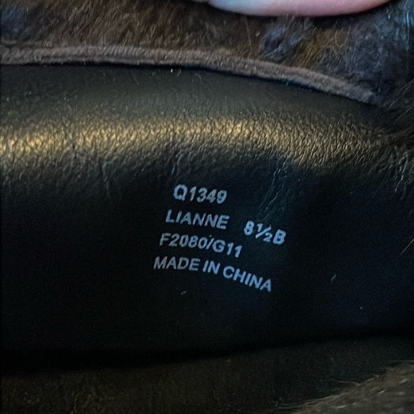 COACH LIANNE LEATHER PLATFORM STRAP LOW CALF BOOTS - Picture 11 of 14